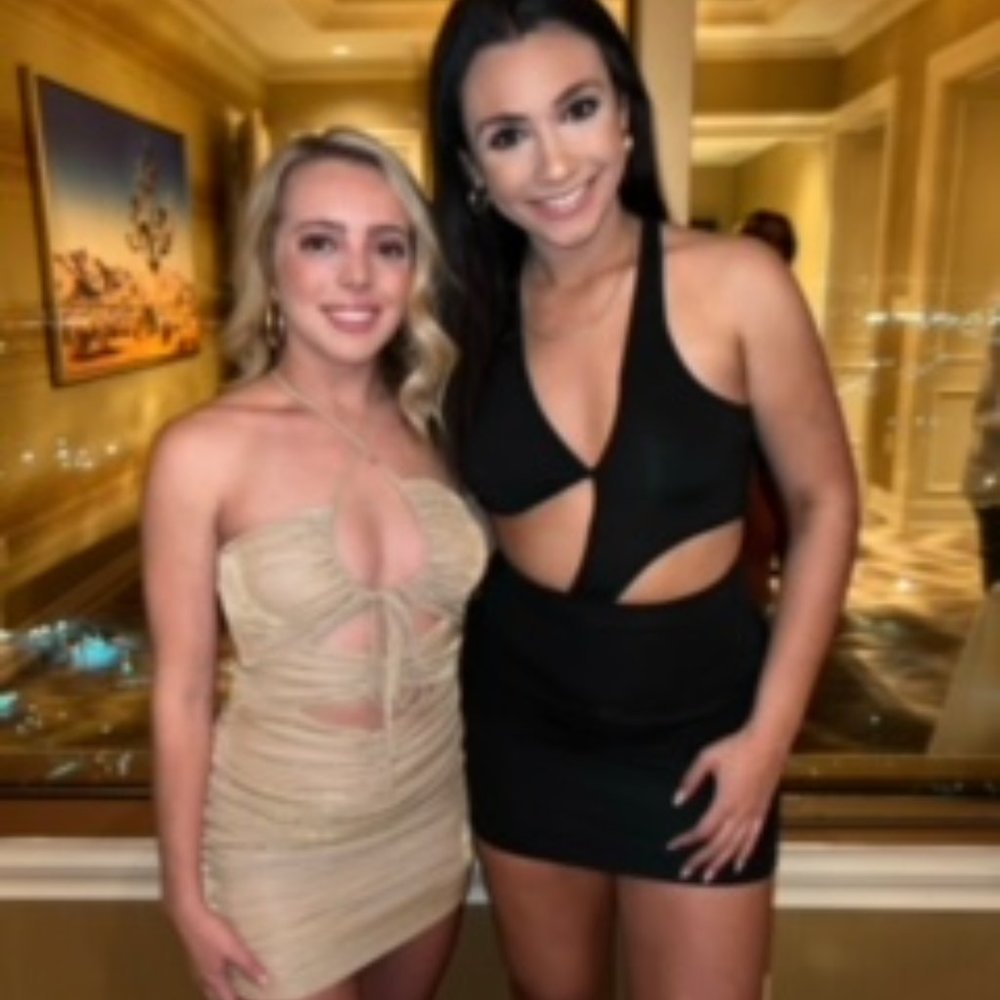 Short black party dress